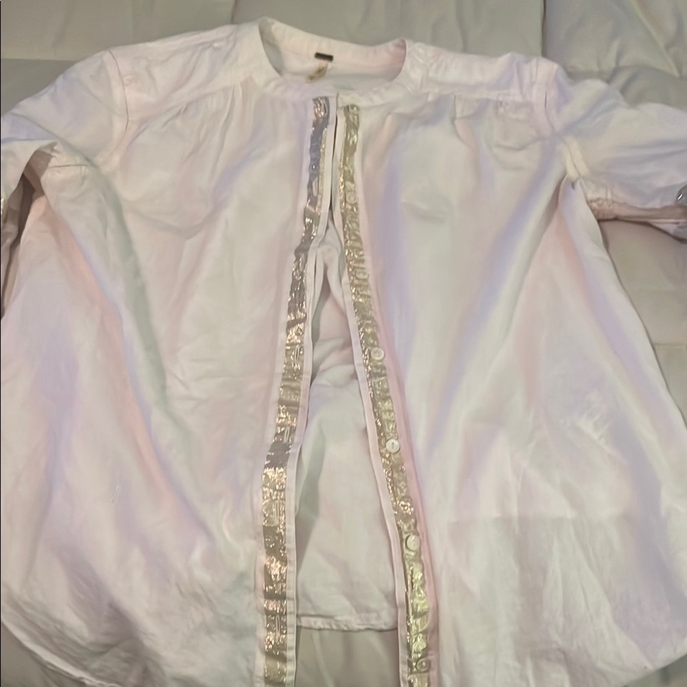 Pink Button-Up women’s Shirt
